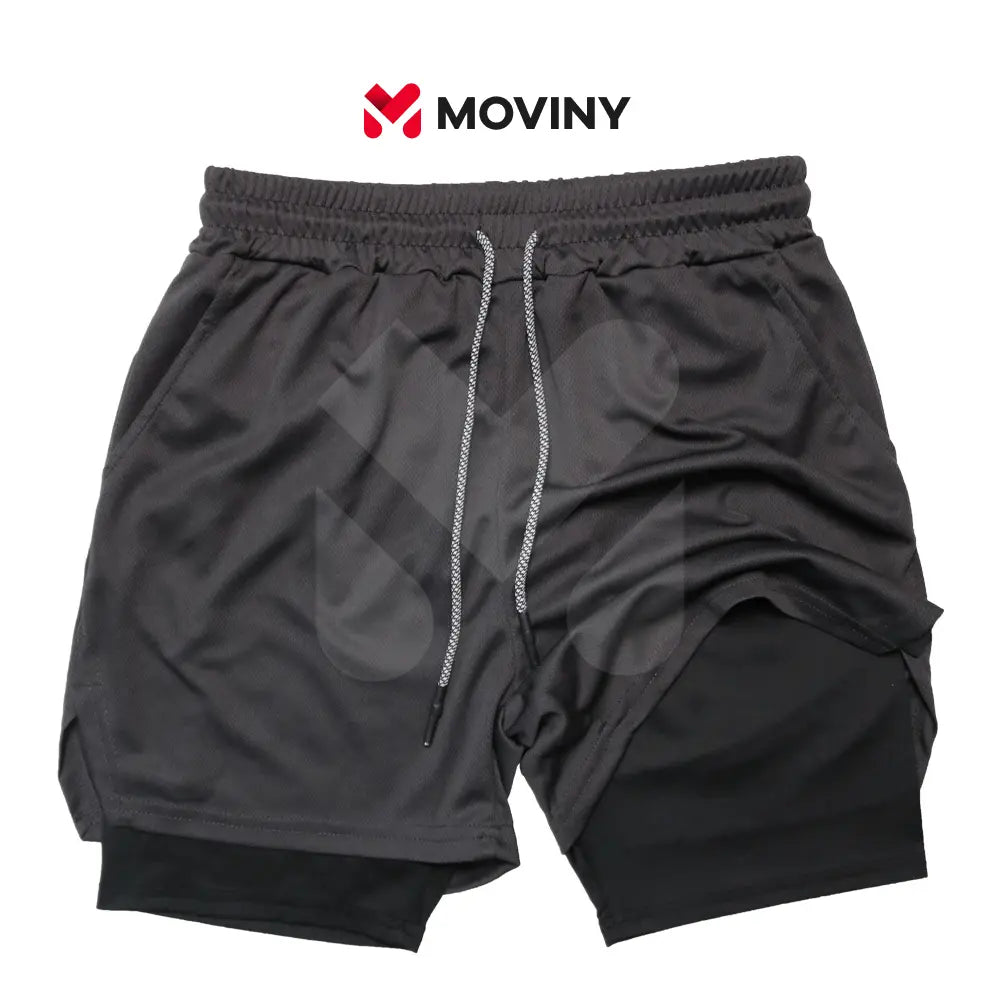 MaxiDry - Short Esportivo de Dupla Camada Térmica com Secagem Rápida