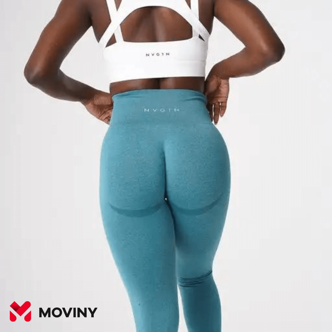 Leggings Seamless - Spandex de Alta Elasticidade