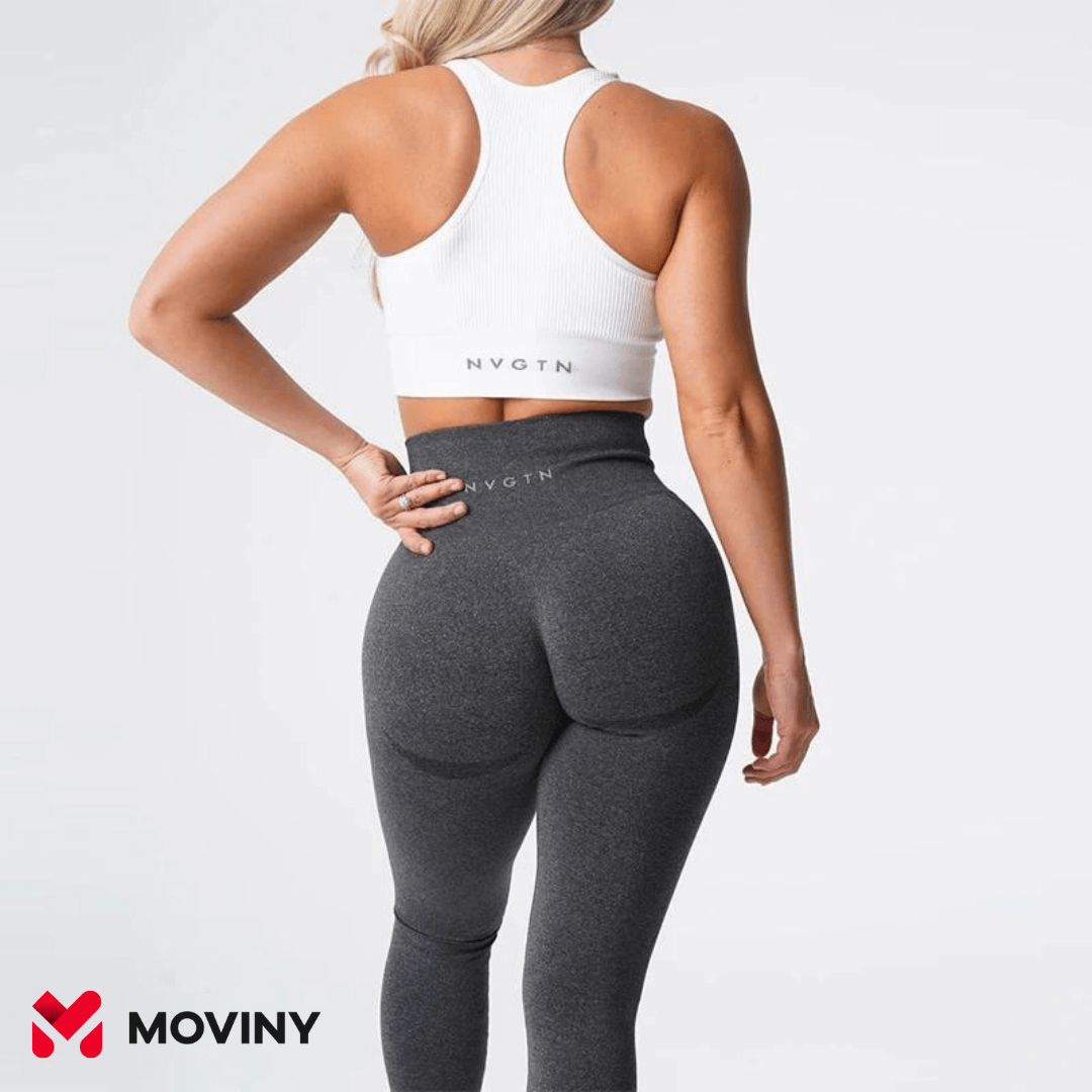 Leggings Seamless - Spandex de Alta Elasticidade